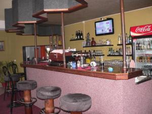 Lounge alebo bar v ubytovaní Motel Podkova