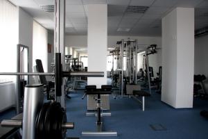 Fitness centrum a/nebo fitness zařízení v ubytování Sport-Relax Centrum Bors Club