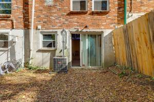 Bygningen som feriehuset ligger i