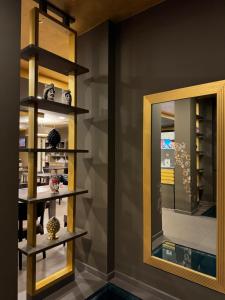 Phòng tắm tại Hotel La Conchiglia