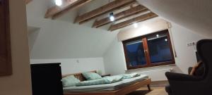 Postel nebo postele na pokoji v ubytování Gemütliches Zuhause auf Zeit