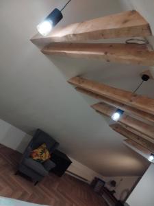 Posezení v ubytování Gemütliches Zuhause auf Zeit