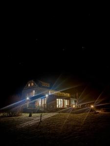 Bygningen som feriegården ligger i