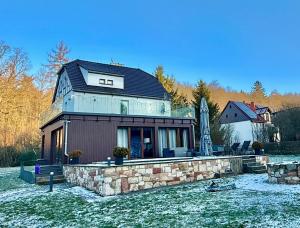 Bygningen som feriegården ligger i