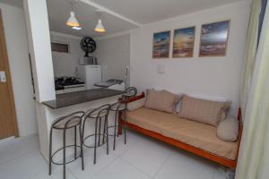 Køkken eller tekøkken på Apartamento do Padin 2-2ª Praia + 14 billeder