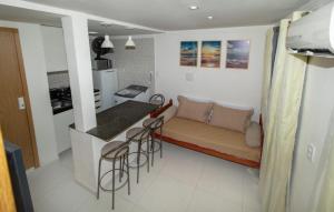 Køkken eller tekøkken på Apartamento do Padin 2-2ª Praia