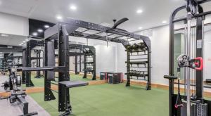 Phòng/tiện nghi tập thể dục tại Landing Beautiful Studio Gym