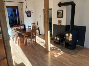 Et opholdsområde på Apartmán Niky u Klínovce