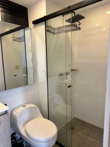 Koupelna v ubytování Sabaneta, Parque, Excelente ubicaciòn, Comodo, Buena vista