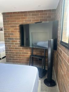 TV a/nebo společenská místnost v ubytování Sabaneta, Parque, Excelente ubicaciòn, Comodo, Buena vista