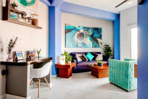 Khu vực ghế ngồi tại Just Beachy PV