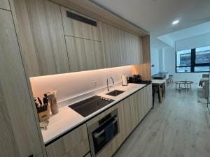 Køkken eller tekøkken på Amazing Studio in District 225