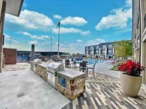 Bygningen som lejligheden ligger i