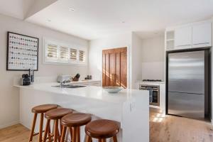 Køkken eller tekøkken på Yaringa at Bawley