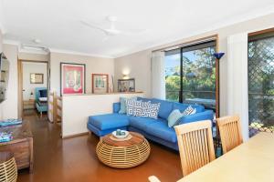 Et opholdsområde på The Rainbow Lorikeet Verandah