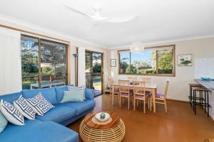 Et opholdsområde på The Rainbow Lorikeet Verandah