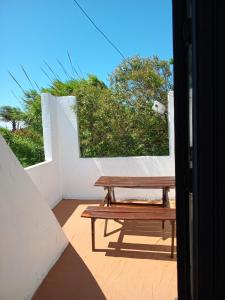 Balkón nebo terasa v ubytování Frescaaá