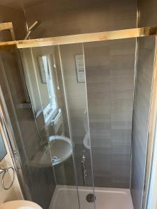 Et badeværelse på Lamberts van