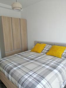 Postel nebo postele na pokoji v ubytování Appartement Lumineux