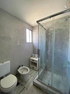 Koupelna v ubytování Departamento en Mar del Plata, Zona La Perla