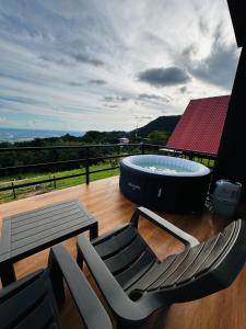 Naturlandskabet i nærheden af feriehuset