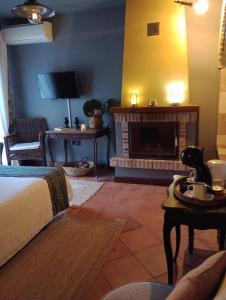 Posezení v ubytování El Nido de Ballesteros