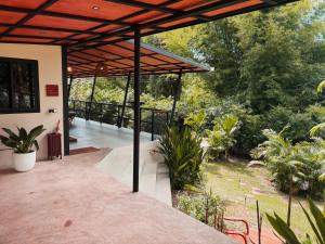 En have udenfor Villa Zen Garden Pai