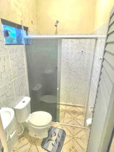 Koupelna v ubytování Hostel Solar da Pérola