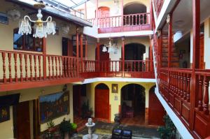 Balkón nebo terasa v ubytování Hotel Choquequirao
