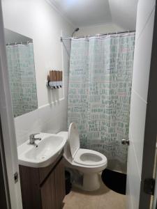 Koupelna v ubytování Casa San José de la Mariquina Urban Sector + 1 fotografie