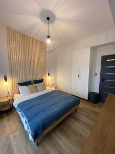 Giường trong phòng chung tại Chata Eliáš