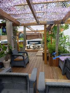 Posezení v ubytování Tortue marine