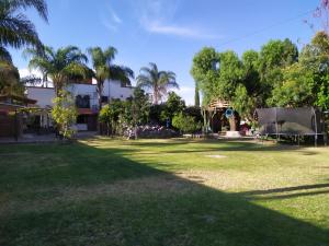 En have udenfor Hotel Casa Grangelo