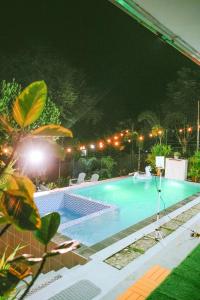 Swimmingpoolen hos eller tæt på Villa Nature View Pool Bonfire Mountain