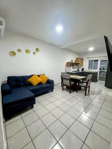 Dapur atau dapur kecil di Casa las flores