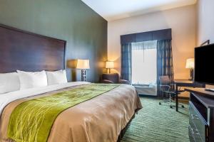 Postel nebo postele na pokoji v ubytování Comfort Inn & Suites Moore - Oklahoma City