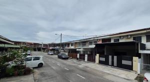 Bygningen som feriehuset ligger i