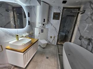 Et badeværelse på Econest Aparan