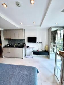 Køkken eller tekøkken på Apartment Serenity Wongamat + 58 billeder