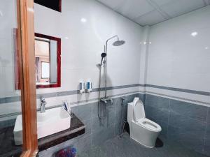 Koupelna v ubytování Sapa Odyssey Hostel