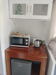 Kuchyň nebo kuchyňský kout v ubytování The Green Vale B&B