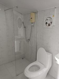 Koupelna v ubytování The Green Vale B&B