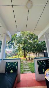 En have udenfor Shell villa