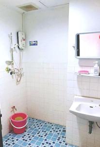 Koupelna v ubytování KingSun HOSTEL 金珊旅馆