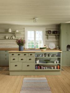 Køkken eller tekøkken på Öravattnet Country House