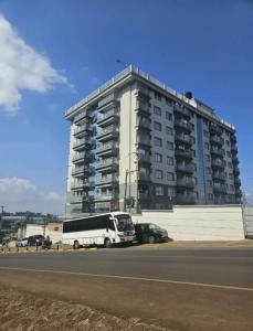 Bygningen som lejligheden ligger i