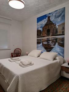 En eller flere senge i et værelse på La Esquina Mayor