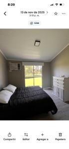 Giường trong phòng chung tại Quinta Villa Glori