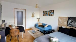 Et opholdsområde på Appartement de charme