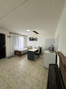 Posezení v ubytování Cabañas "El Ancla"